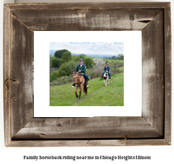 family horseback riding near me in Chicago Heights, Illinois